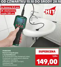 Kaufland Parkside Kamera inspekcyjna z wyświetlaczem oferta