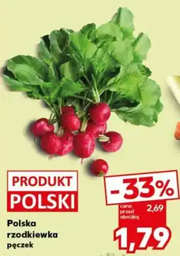Kaufland Polska rzodkiewka pęczek oferta
