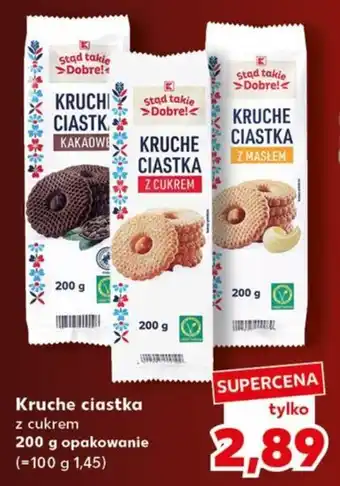 Kruche ciastka z cukrem