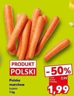 Kaufland Polska marchew luzem oferta