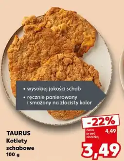 Kaufland Kotlety schabowe Taurus oferta
