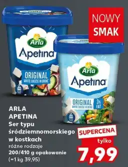 Kaufland Arla Apetina Ser typu śródziemnomorskiego w kostkach oferta