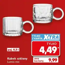 Kaufland Kubek szklany Lumio mix oferta