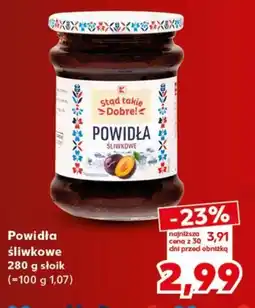 Kaufland Powidła Śliwkowe oferta