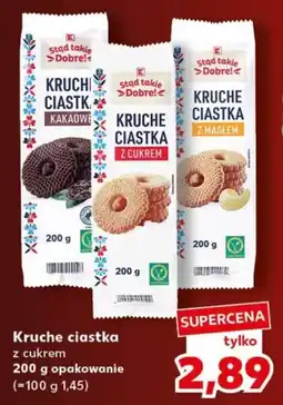 Kaufland Kruche ciastka z cukrem oferta