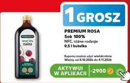 Kaufland Sok 100% malina oferta