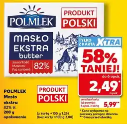 Kaufland Polmlek Masło ekstra oferta