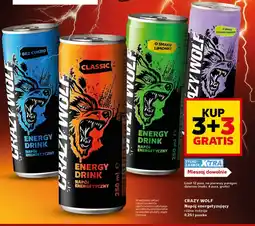 Kaufland Crazy Wolf Napój energetyzujący oferta
