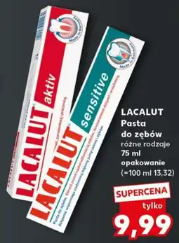 Kaufland Lacalut Pasta do zębów oferta