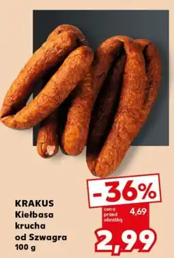 Kaufland KRAKUS Kiełbasa krucha oferta