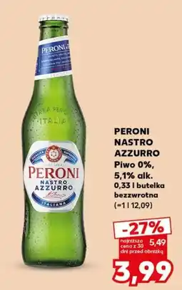 Kaufland Peroni Nastro Azzurro oferta
