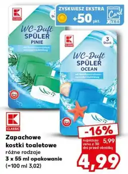Kaufland Zapachowe kostki toaletowe Classic oferta