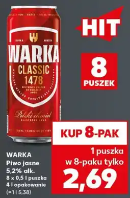 Kaufland Warka Piwo jasne oferta