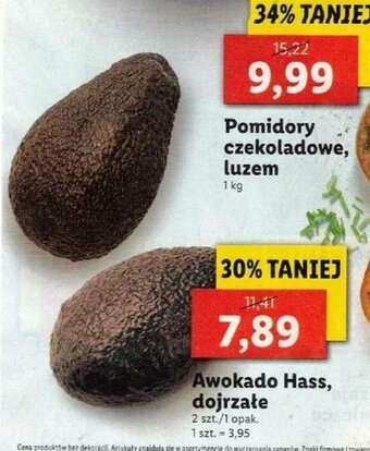 Lidl Awokado Hass dojrzałe 2szt. oferta