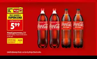 Biedronka Napój gazowany Coca-Cola Zero oferta