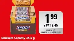Eurocash Snickers Creamy oferta