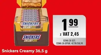 Eurocash Snickers Creamy oferta