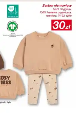 KiK Zestaw niemowlęcy bluza i legginsy oferta