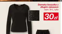 KiK Damska koszulka z długim rękawem oferta