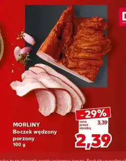 Kaufland Boczek wędzony parzony Morliny oferta