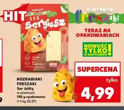 Kaufland Ser żółty w plastrach Rozrabiaki Freszaki oferta