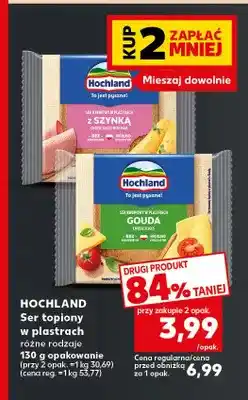 Kaufland Ser topiony w plastrach Hochland oferta