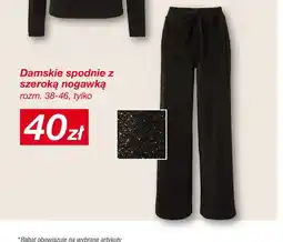 KiK Damskie spodnie z szeroką nogawką oferta