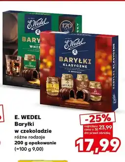 Kaufland Baryłki w czekoladzie E.Wedel oferta