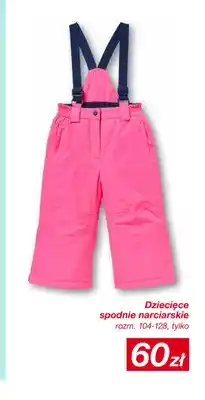 KiK Dziecięce spodnie narciarskie rozm. 104-128 oferta
