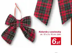 KiK Kokarda z zawieszką 12x3x16 cm oferta