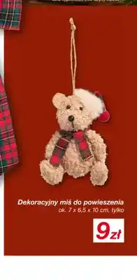 KiK Dekoracyjny miś do powieszenia oferta