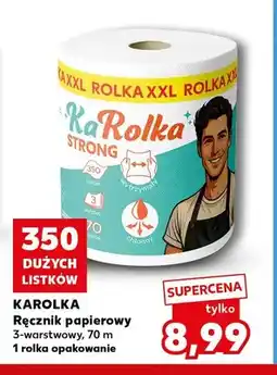 Kaufland Ręcznik papierowy Karolka oferta