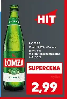 Kaufland Piwo Łomża oferta