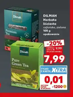 Kaufland Herbata liściasta cejlońska Dilmah oferta