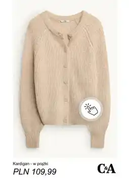 C&A Kardigan w prążki C & A oferta