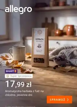 Allegro Herbata tatrzańska Schronisko Bukowina oferta