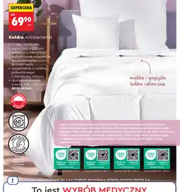 Biedronka Kołdra Antibacterial Smukee oferta