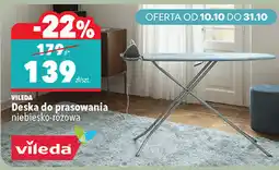 Biedronka Vileda Deska do prasowania niebiesko-różowa oferta