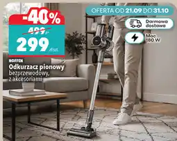 Biedronka Odkurzac pionowy bezprzewodowy Hoffen, z akcesoriami oferta