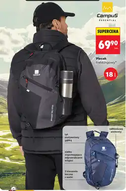 Biedronka Plecak trekkingowy 18 l Campus oferta