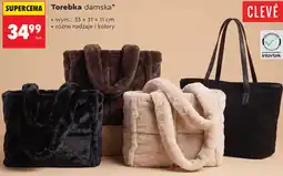 Biedronka Torebka damska CLEVÉ oferta