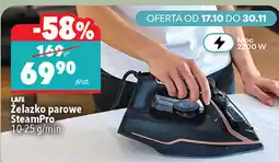 Biedronka LAFE Żelazko parowe SteamPro oferta