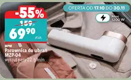 Biedronka MPM Parownica do ubrań MZP-04 oferta