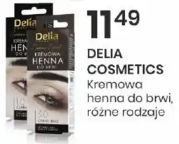 Sekret Urody Delia Cosmetics Kremowa henna do brwi oferta