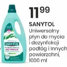 Sekret Urody Płyn do mycia i dezynfekcji Sanytol oferta