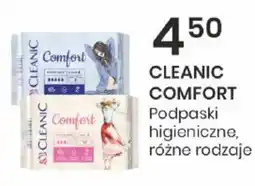 Sekret Urody Cleanic Comfort Podpaski higieniczne oferta