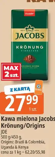 E.Leclerc Kawa mielona Jacobs Krönung/Origins oferta
