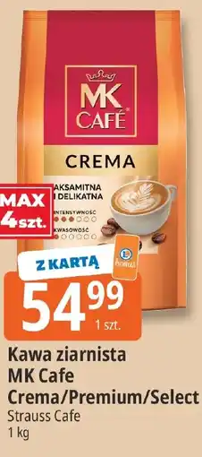 E.Leclerc Kawa ziarnista MK Cafe Crema/Premium/Select oferta