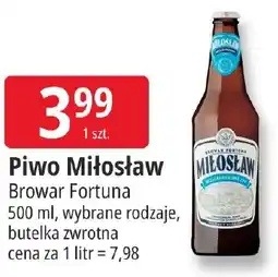 E.Leclerc Piwo Miłosław Browar Fortuna oferta