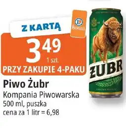 E.Leclerc Piwo Zubr oferta